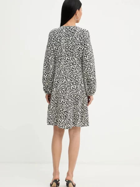 Weekend Max Mara rochie de mătase QUIZ negru