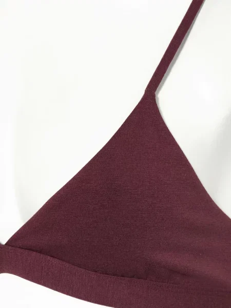 Oh April Trojúhelníková Podprsenka The Everyday Triangle Bralette hnědá