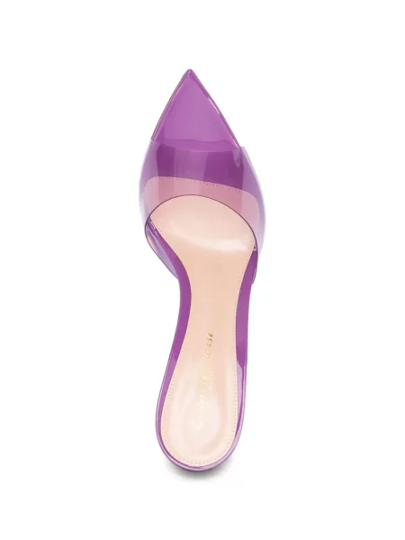 Sandale Gianvito Rossi cu bretele violet