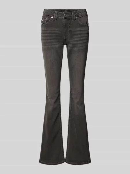 Jeansy w Efekt znoszenia Model BECCA o Rozkloszowany krój True Religion