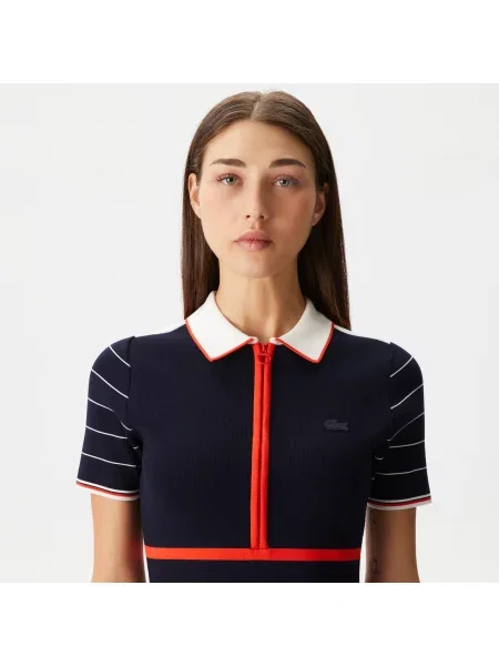 Lacoste Sukienka Lacoste granatowa