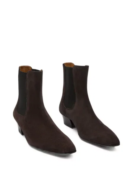 Botine chelsea Atp Atelier din piele de căprioară maro