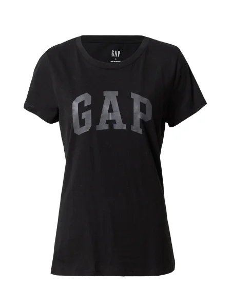 Тениска Gap Petite черно