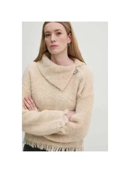 Sweter Day Birger Et Mikkelsen wełniany beżowy
