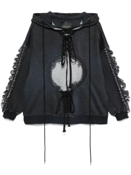 Bluza z kapturem Loulou czarna