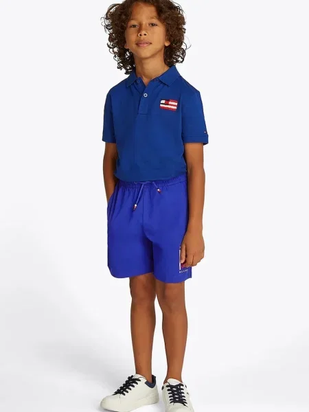 Tommy Hilfiger šortky fialové