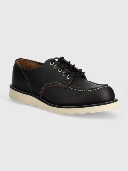 Шкіряні туфлі Red Wing Shop Moc Oxford чорний