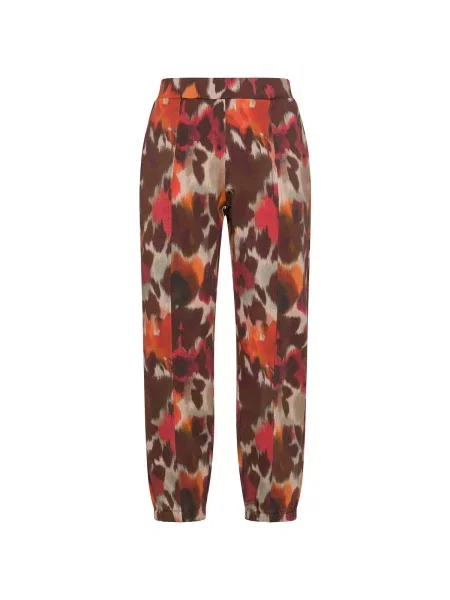 Pantaloni de jogging Deha din modal roșu