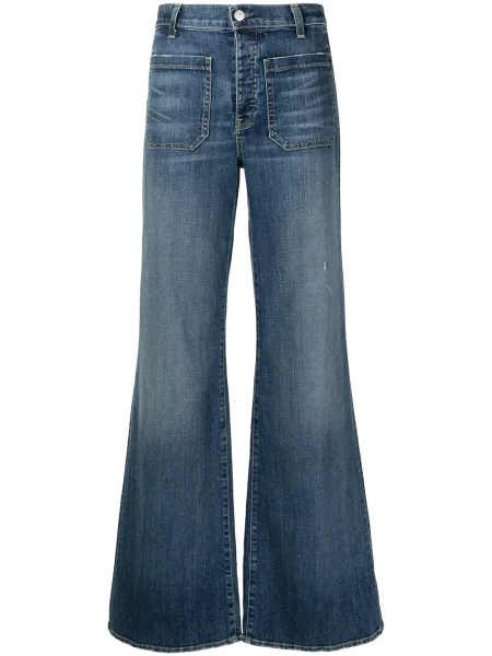 Pantaloni Nili Lotan albastru