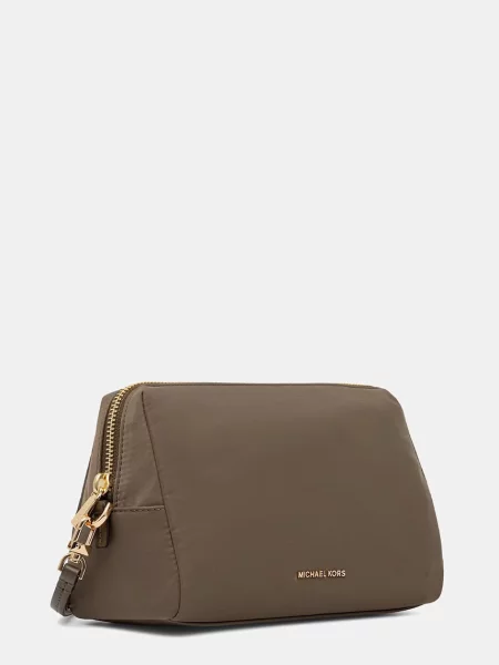 Pungă cosmetică Michael Michael Kors verde