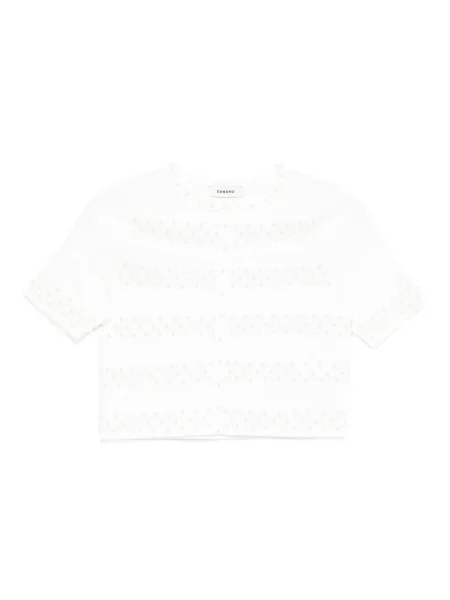 Cardigan Sandro cu dungi