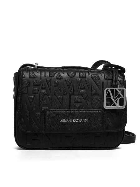 Armani Exchange Torba MESSENGER BAG crna