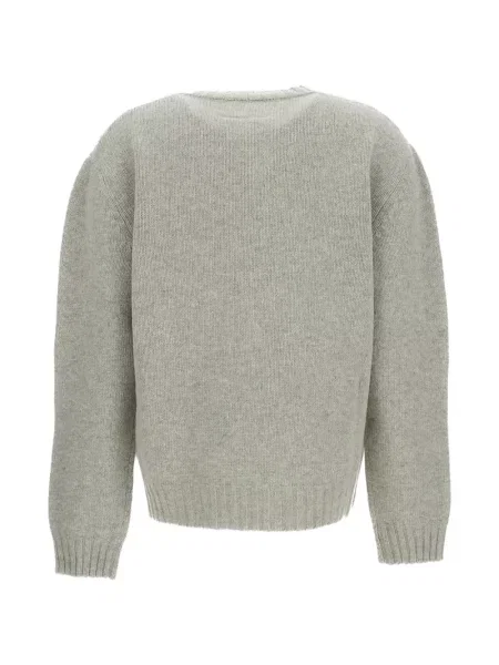 Pulover Mm6 Maison Margiela cu imagine gri