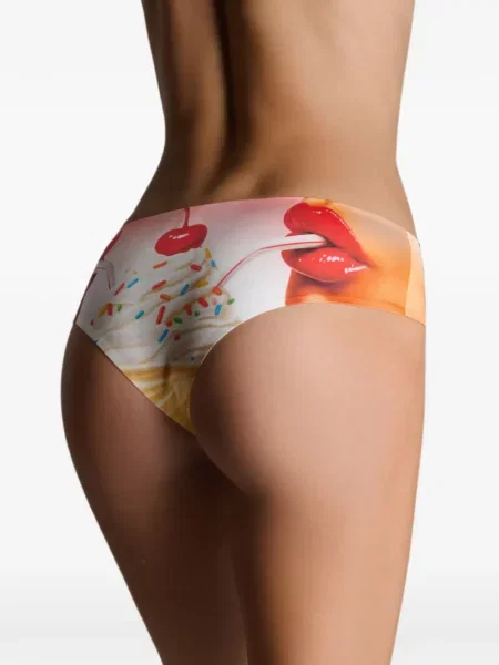 Chiloți briefs Maison Close roz