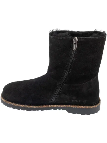 Tenisky Birkenstock z ovčej kože čierna