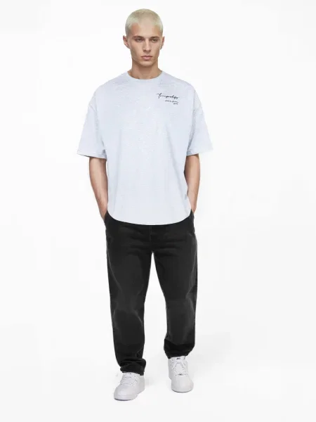 Trueprodigy Tricou Marin amestecat gri
