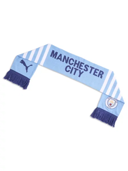 PUMA Szalik Manchester City ftblEssentials Akcesoria OSFA niebieski