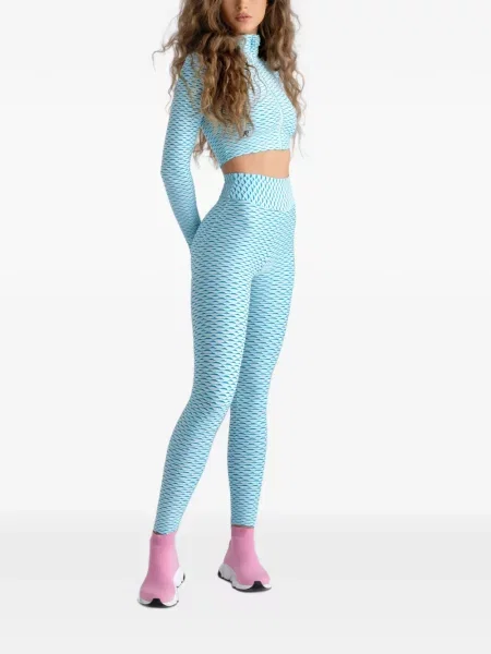 Περικομμένο τοπ Tessitura Body Couture μπλε