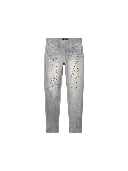 Jeansy Purple Brand szare