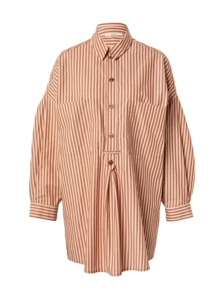 Sessun rochie din mini drept maro