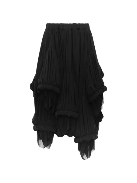 Fustă Comme Des Garçons asimetrică negru
