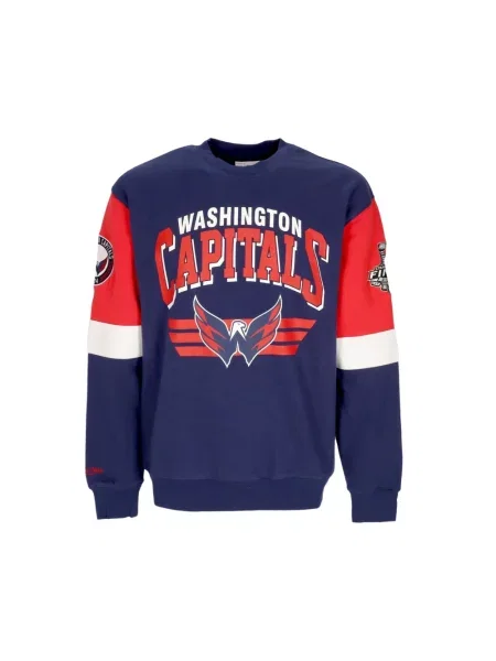 Bluza sportowa Mitchell & Ness niebieska
