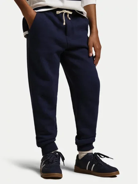 Spodnie Ralph Lauren Felpa Granatowe S niebieskie