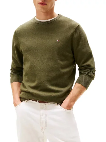 Pulover Tommy Hilfiger kaki