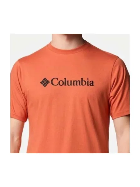 Majica Columbia s autogramom narančasta