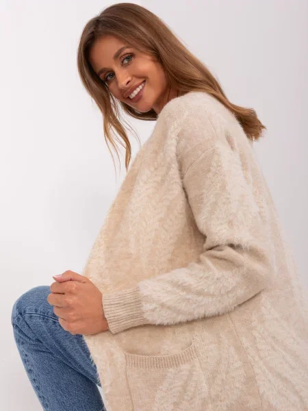 Pulover Wool Fashion Italia bej