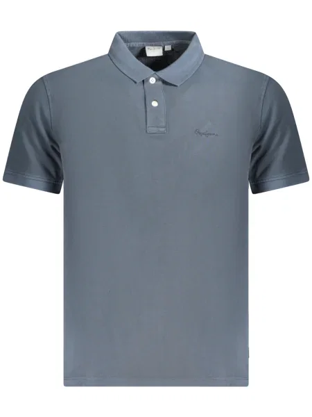 Polo Pepe Jeans cu mâneci scurte albastru