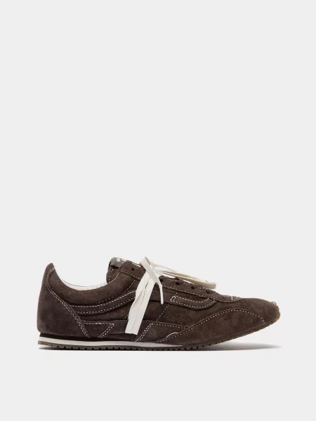 Шкіряні Кеди низькі Vans LX SLP TRAINER коричневий