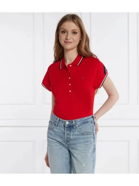 Tommy Hilfiger Tenisz póló piros