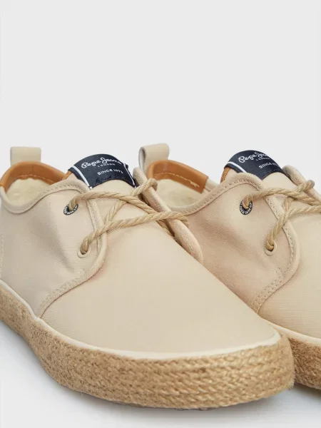 Еспадрільї Pepe Jeans бежеві