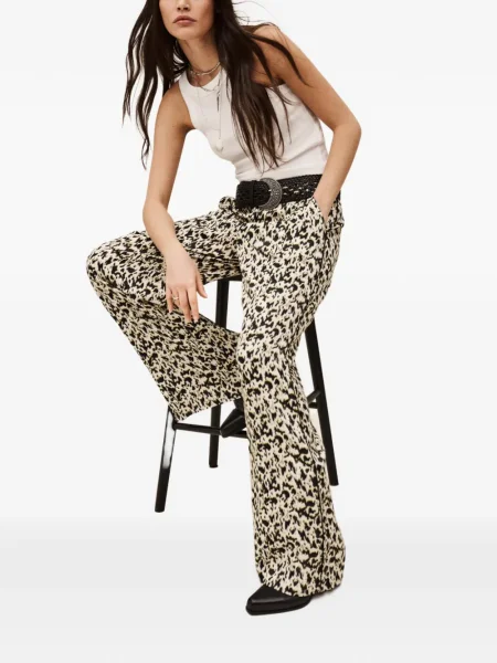 Pantaloni Ba&sh cu picior lat