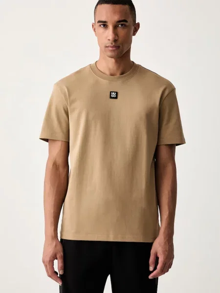 HUGO Tricou Dalile maro