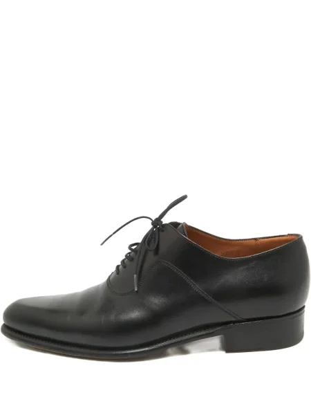 Oxford Jw Anderson cu șireturi din piele negru