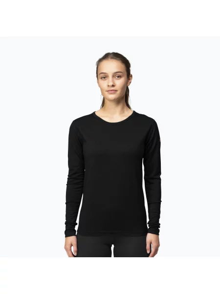 Bluză termoactivă pentru femei Devold Breeze Plus Merino black negru