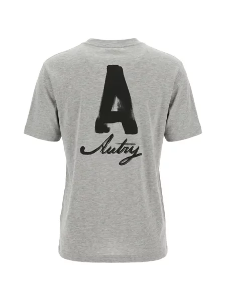 Tricou Autry cu imagine gri