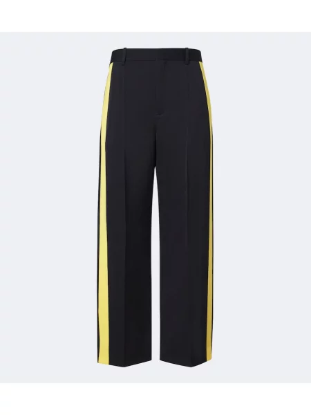 Pantaloni Loewe de lână albastru
