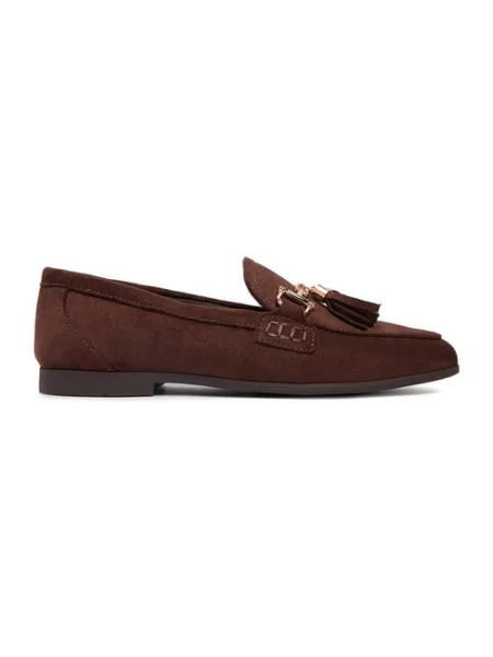 Loafersy brązowe