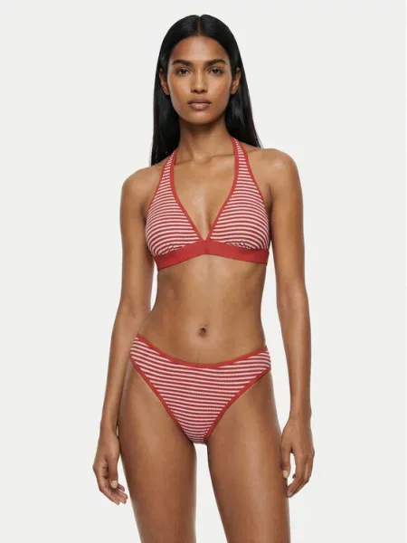 Seafolly Gornji del bikini Clubhouse oranžna