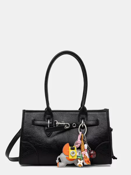 Silvian Heach geantă crossbody pentru femei VATAMI negru