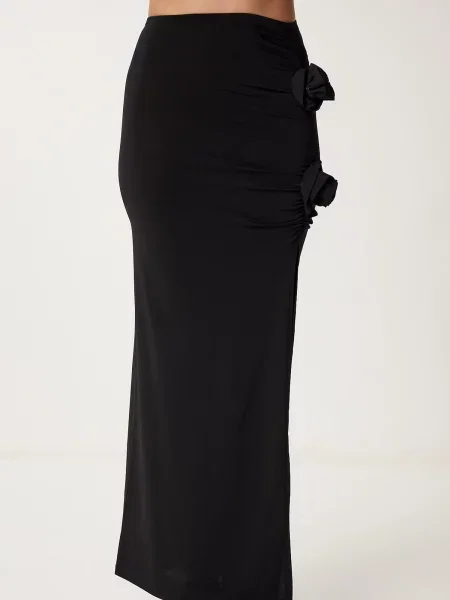 Happiness İstanbul Fustă negru