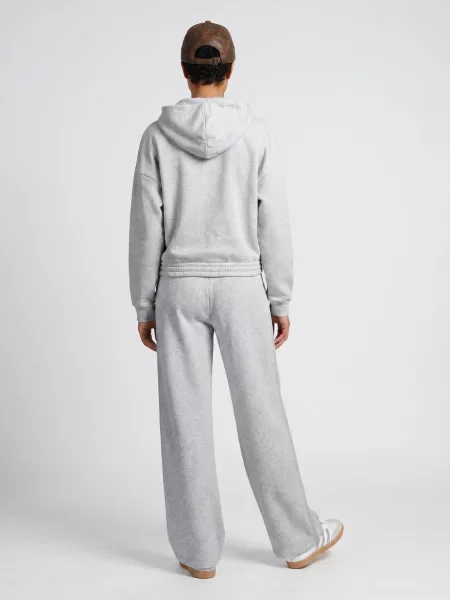 Bežecká tepláková súprava Adidas sivá