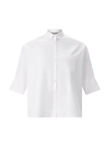 Koszula z krótkim rękawem Bloomings z krótkim rękawem biała