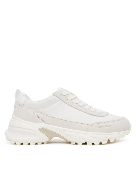 Casual tenisky Calvin Klein z peří bílé
