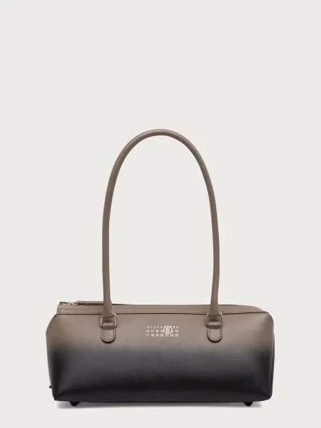Bőr kézitáska Mm6 Maison Margiela barna