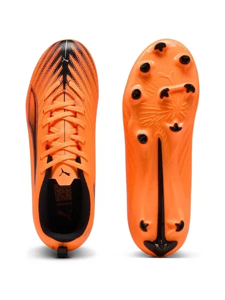 Pantofi copii Puma portocaliu