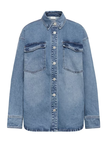Kaffe Bluză denim albastru